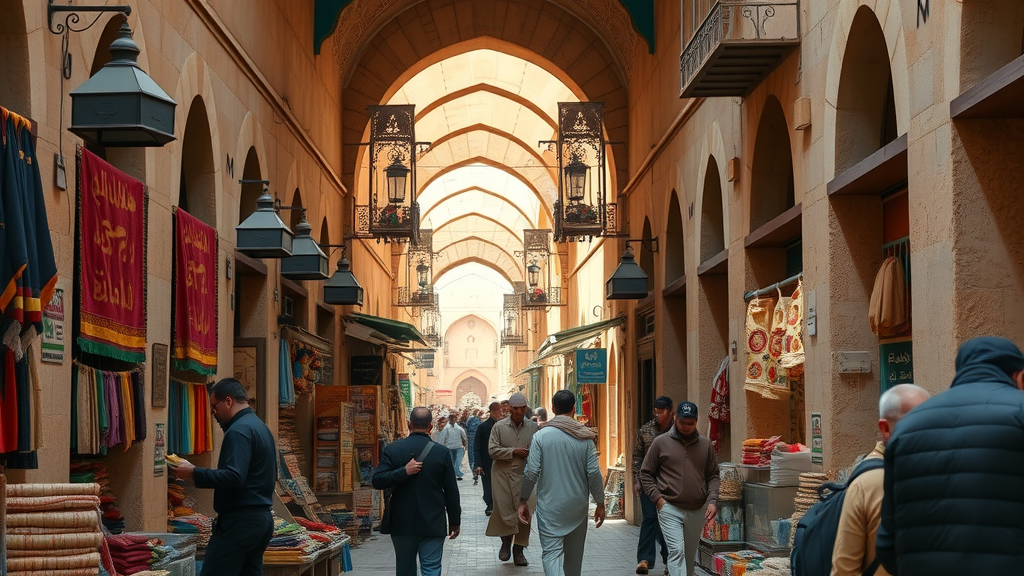 Doha things to do - Souq Waqif bustling traditional marketplace with lively alleys and merchants