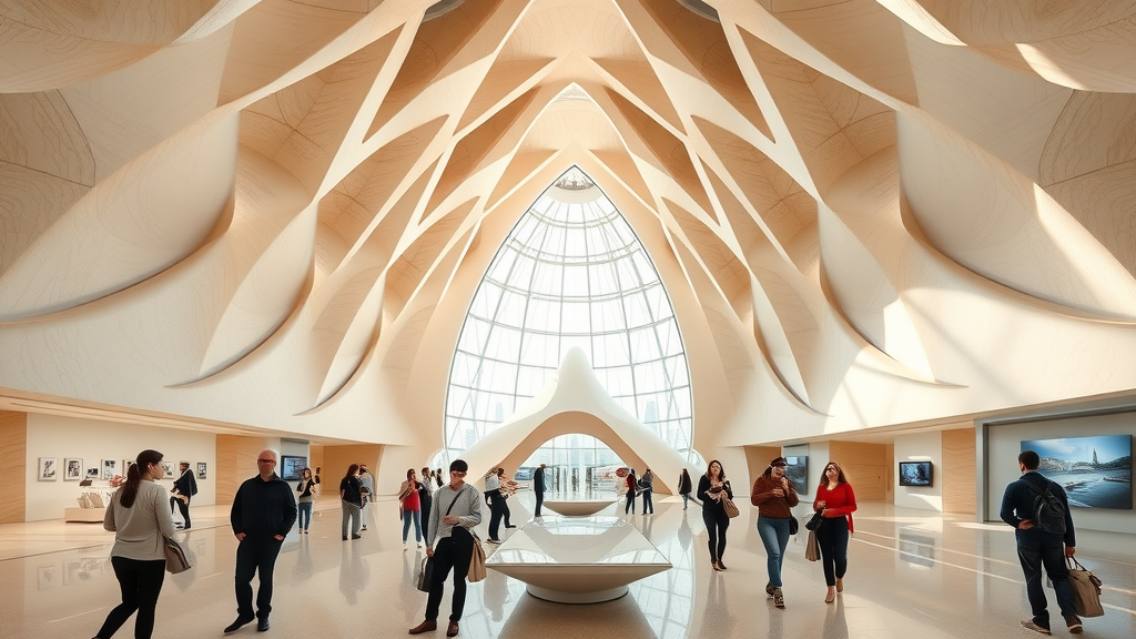 Doha things to do - National Museum of Qatar, desert rose architecture and engaging heritage exhibits